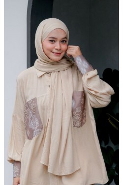 Pasmina Instan Organic Alia Creme